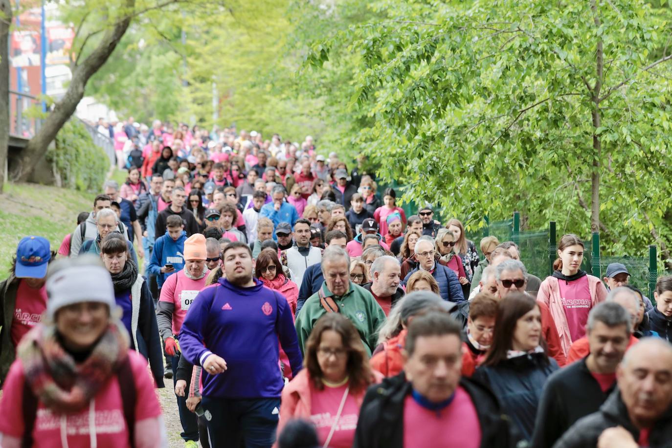 Las imágenes de la Marcha Asprona 2024 en Valladolid