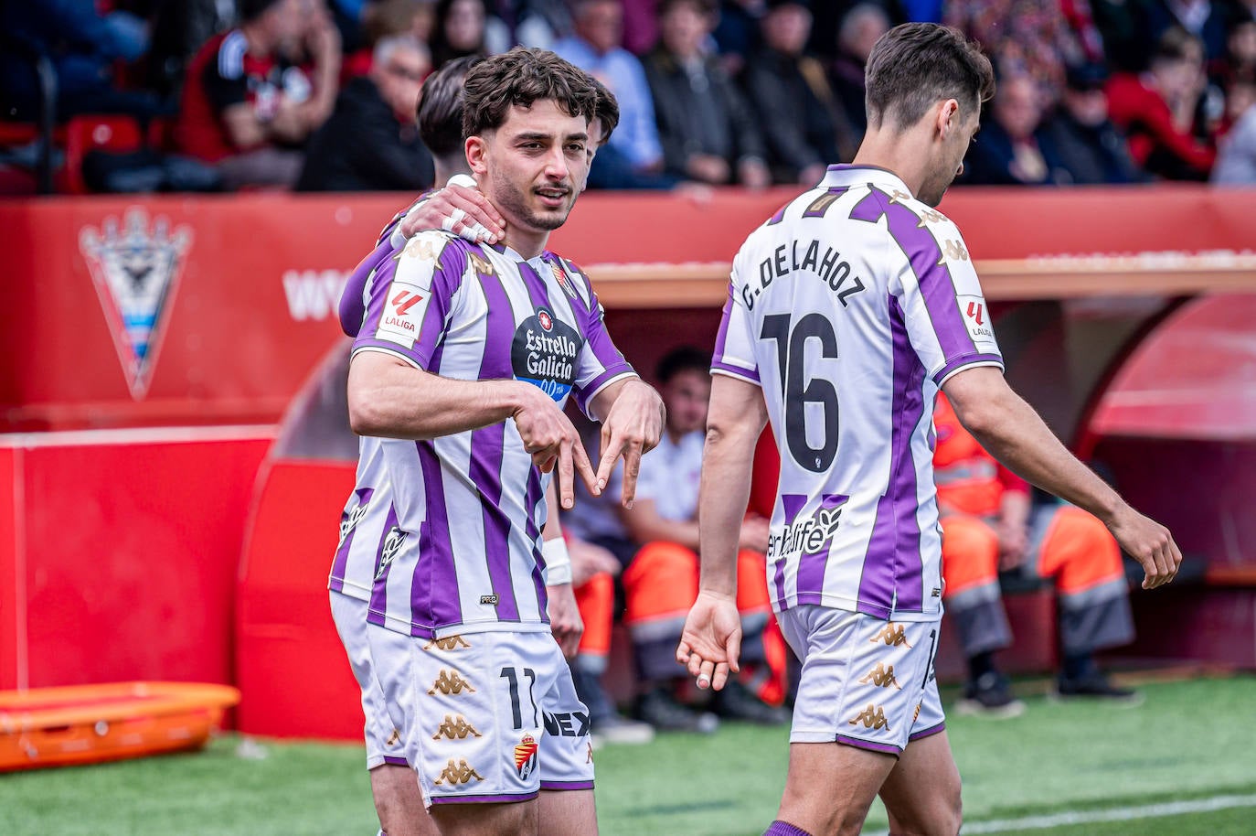 Imágenes del partido del Real Valladolid contra el Mirandés