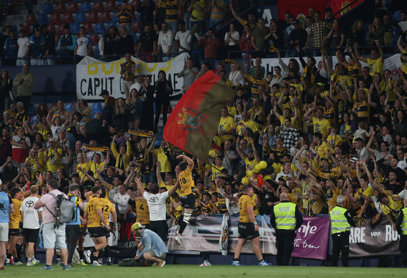 La final de la Copa del Rey de Rugby, en imágenes