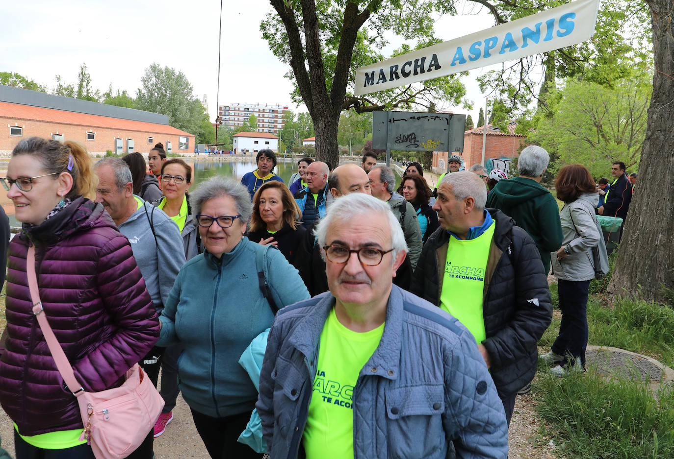 La Marcha Aspanis de Palencia, en imágenes