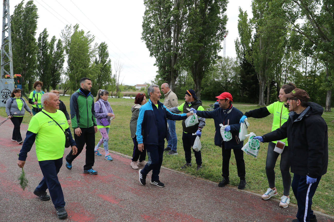 La Marcha Aspanis de Palencia, en imágenes