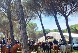 Ambiente en la XIII Feria Flamenca de Íscar