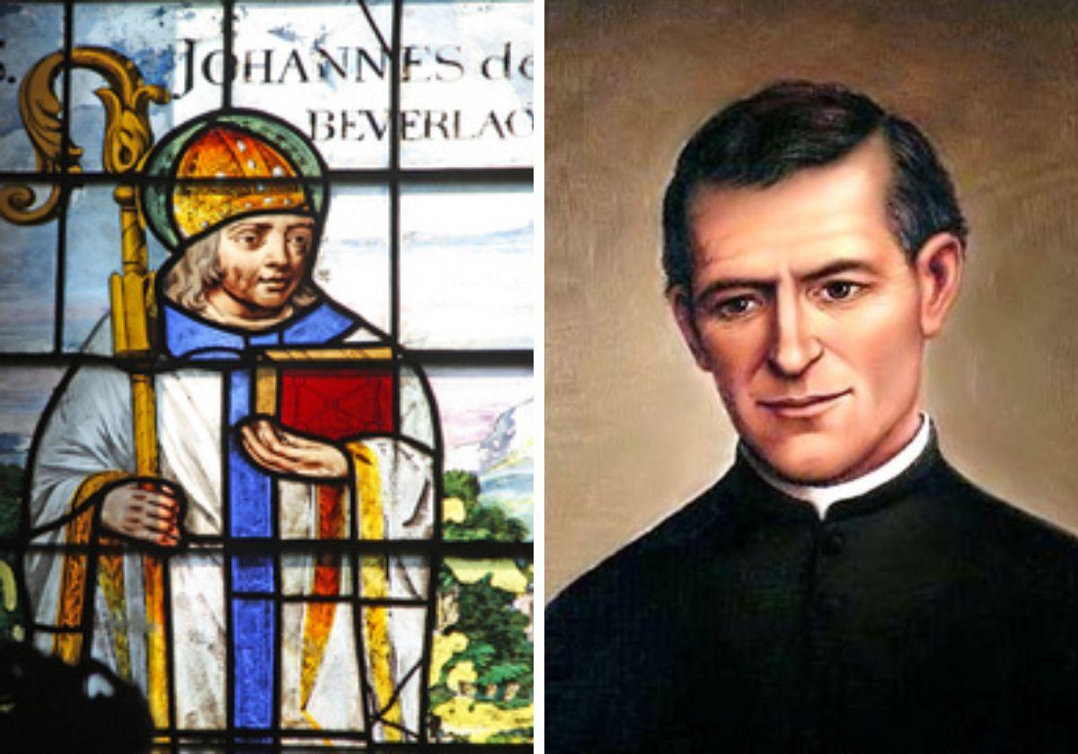 San Juan de Beverley y San Agustín Roscelli.