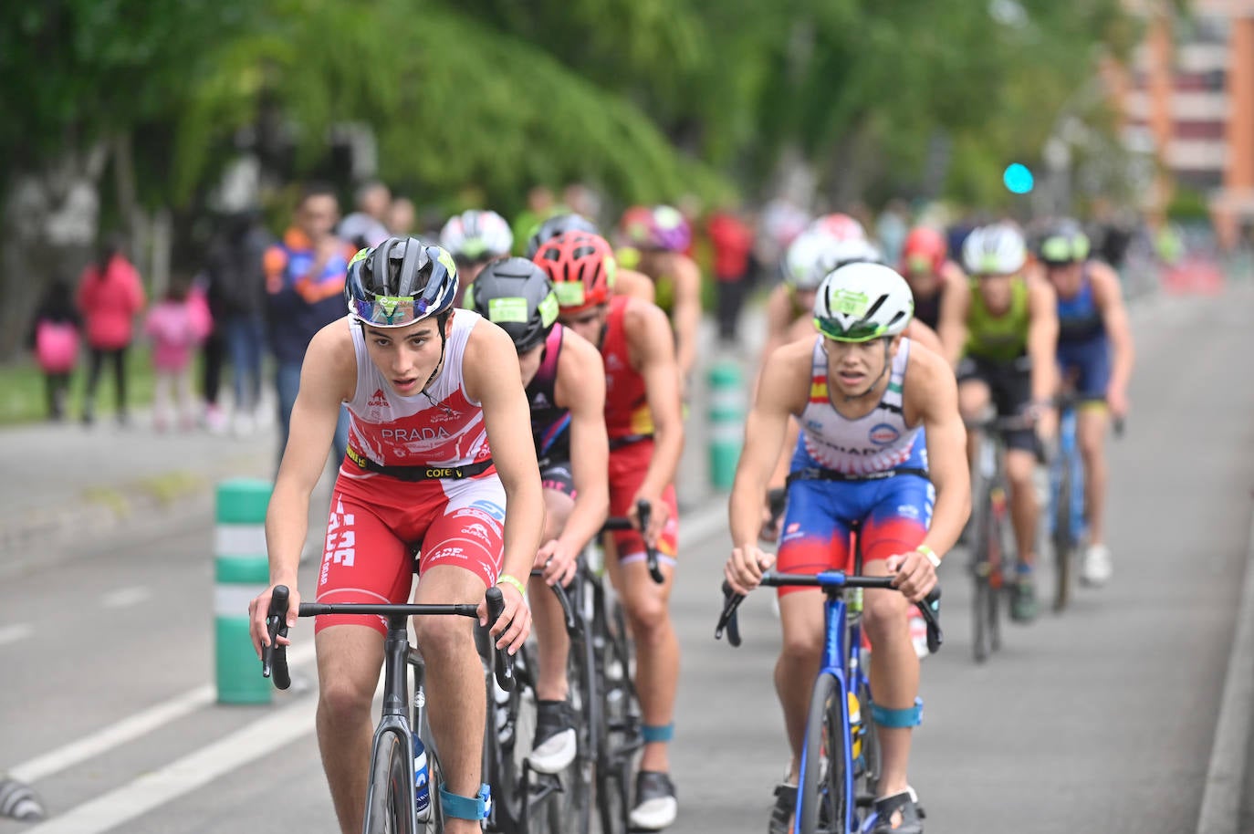 Las imágenes del triatlón de Valladolid