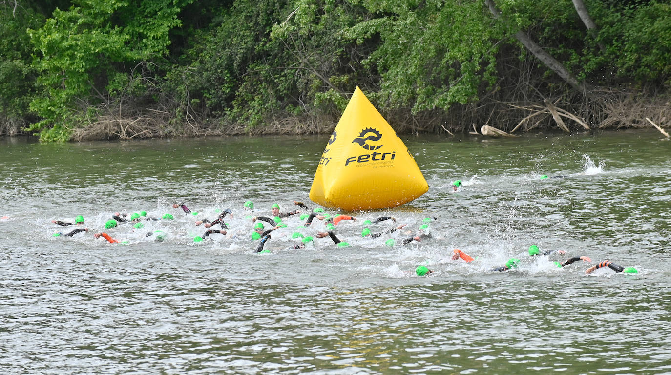 Las imágenes del triatlón de Valladolid