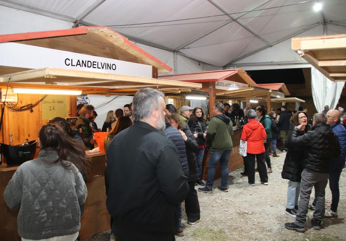 Puestos de la Feria de Cuéllar.