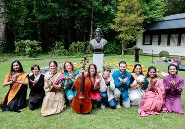 El Campo Grande estrena una escultura dedicada a Tagore