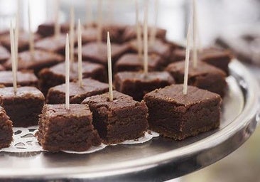 Bocaditos de brownie de chocolate