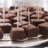 Bocaditos de brownie de chocolate