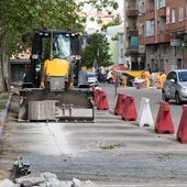 Pajarillos pierde hasta julio treinta aparcamientos por obras en la calle Tórtola