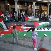 Las protestas en apoyo a Palestina llenan la Universidad de Valladolid