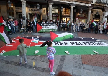 Las protestas en apoyo a Palestina llenan la Universidad de Valladolid