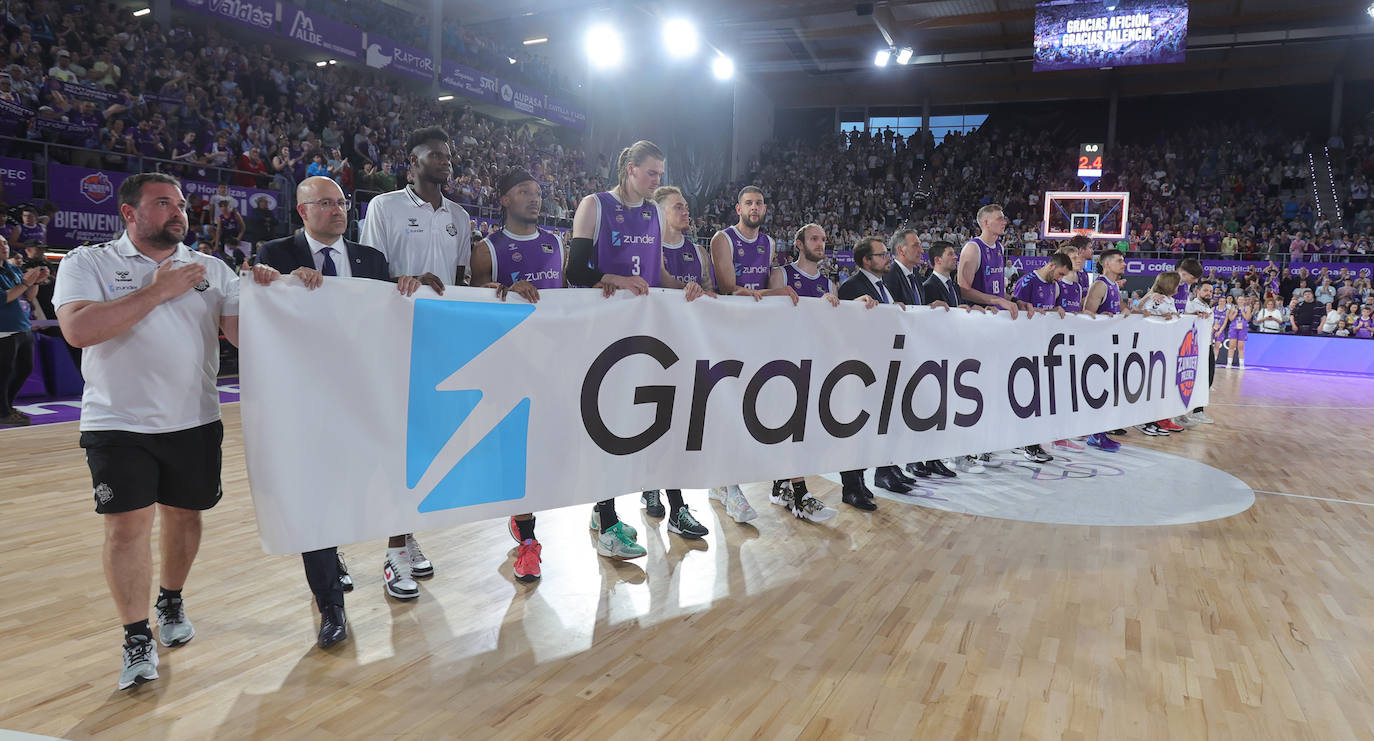 El Pabellón de Palencia se despide de la ACB con una derrota