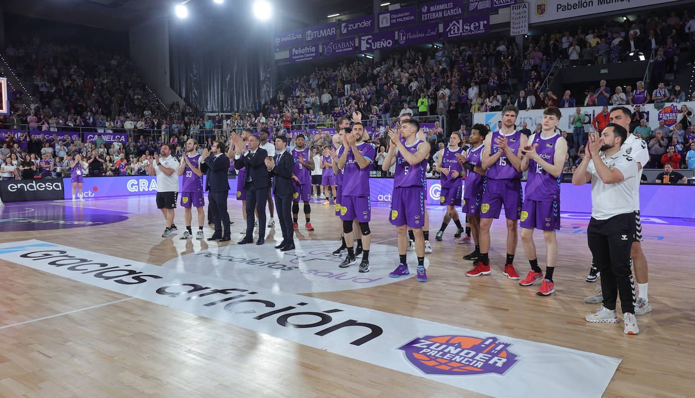 El Pabellón de Palencia se despide de la ACB con una derrota