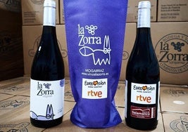 Vino 'La Zorra' que será entregado por RTVE este fin de semana en Eurovisión.