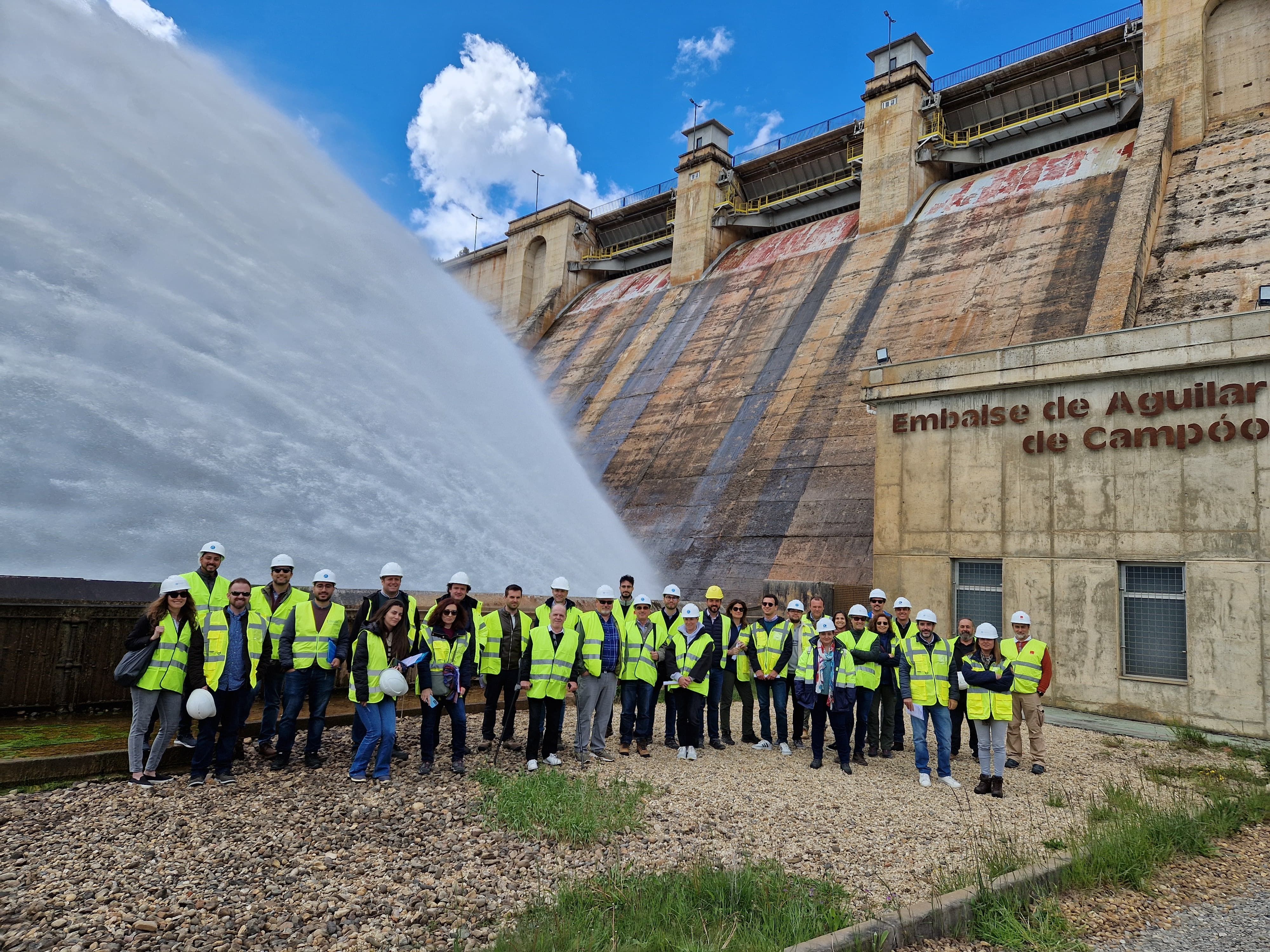 La presa de Aguilar será el modelo para la gestión de los embalses