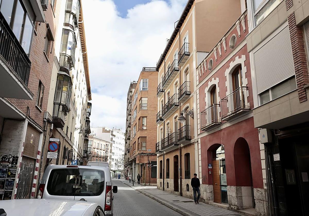 Calle General Almirante de Valladolid.