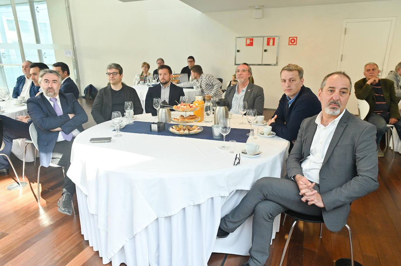 Daniel Clavero, Roberto Abril, Iñigo Punzano, Luis Hernández, Alberto Núñez y José Ramón del Río. 