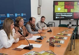 Presentación de la jornada cluniacense en la Diputación.