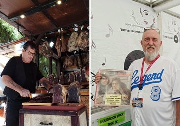 El Mercado Castellano y la Feria del Disco aportan un toque 'vintage' a San Pedro Regalado