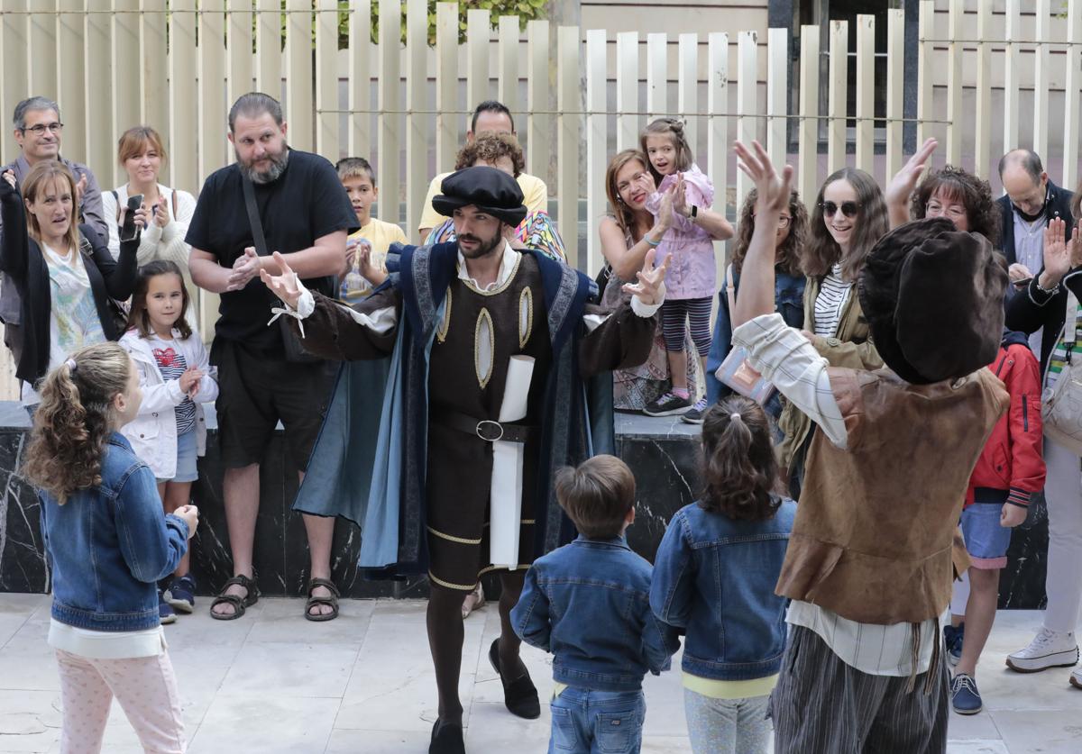 Imagen de archivo de una ruta teatralizada en Valladolid.