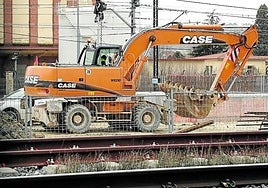 Obras del Salto del Carnero para la línea del AVE.