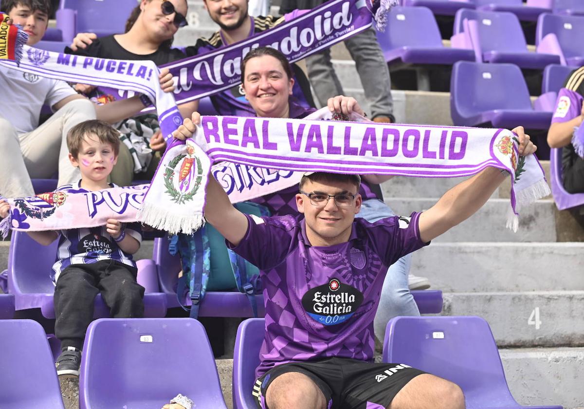 Partido en el estadio José Zorrilla entre el Real Valladolid y el Espanyol