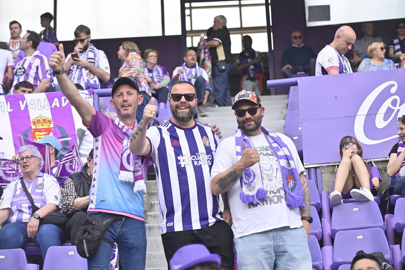 Búscate en la grada del estadio José Zorrilla (2/4)