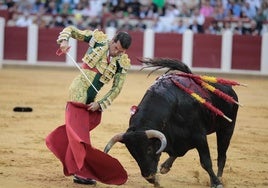 Emilio de Justo, en la plaza de toros de Valladolid