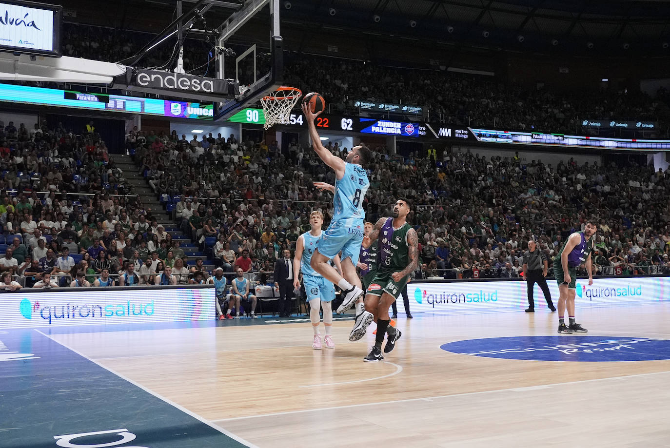 Emocionante ovación al Zunder en su último partido en ACB