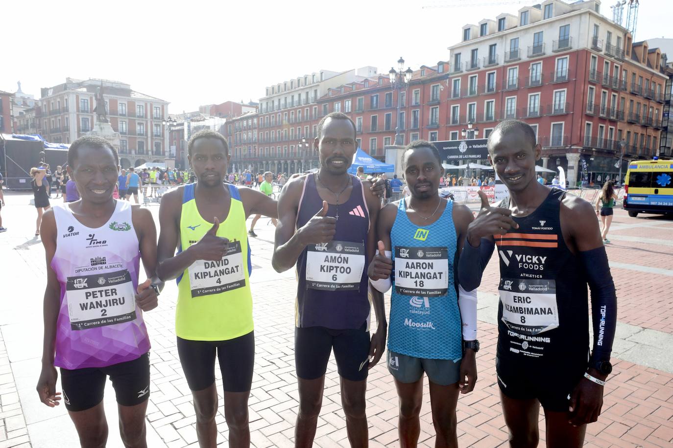 Un millar de participantes se suma a la I Carrera de las Familias de Valladolid (2/2)