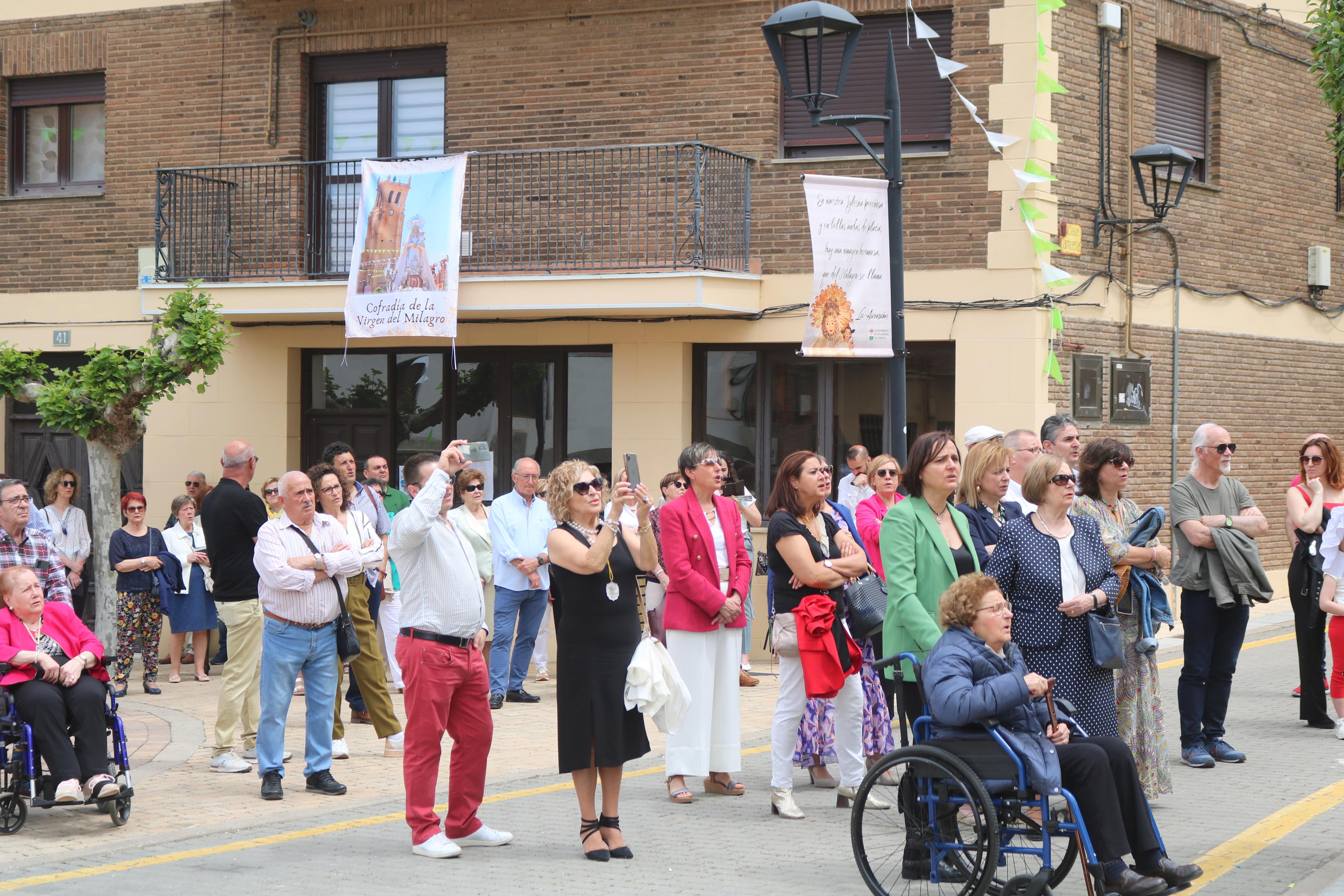 Villamuriel de Cerrato se rinde a la Virgen del Milagro