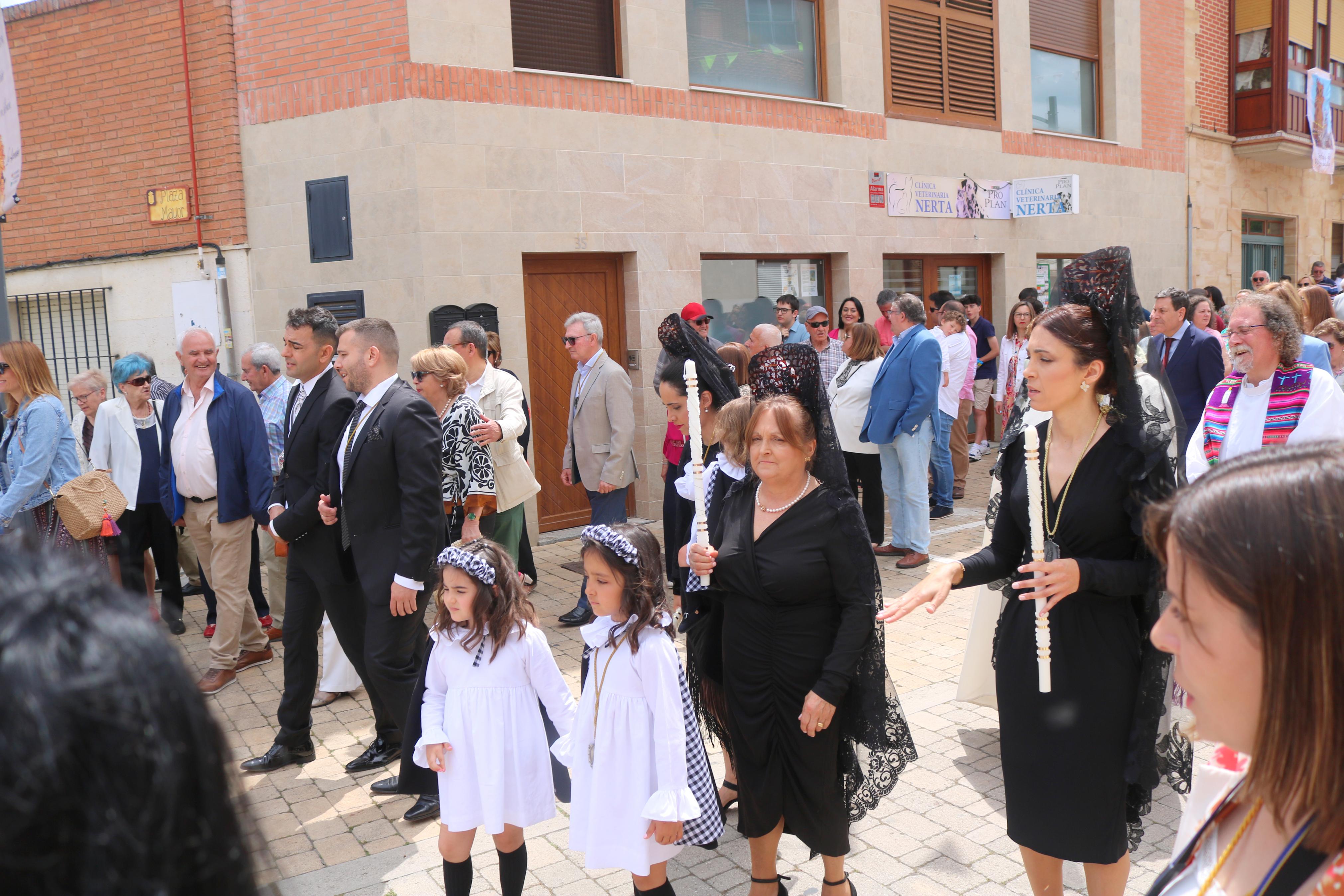 Villamuriel de Cerrato se rinde a la Virgen del Milagro