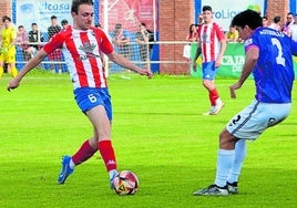 Astudillo, en una jugada ante el Tordesillas.