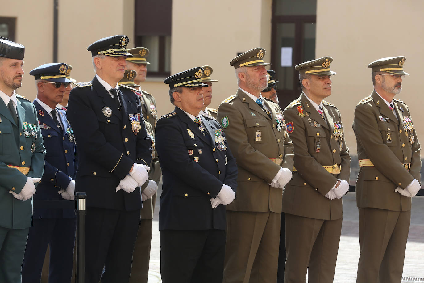 Fotografías del acto del 180 aniversario de la Guardia Civil