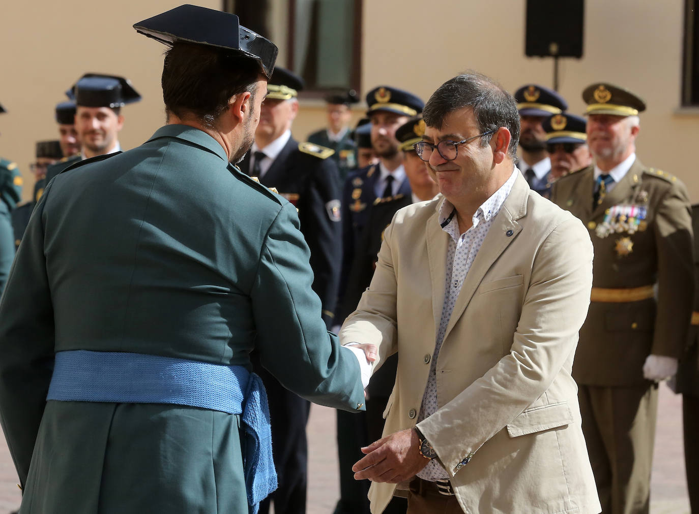 Fotografías del acto del 180 aniversario de la Guardia Civil