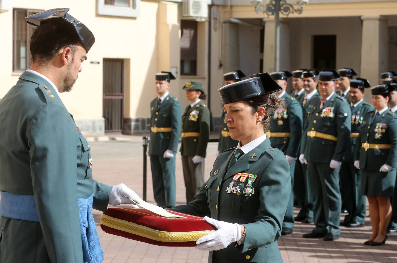 Fotografías del acto del 180 aniversario de la Guardia Civil