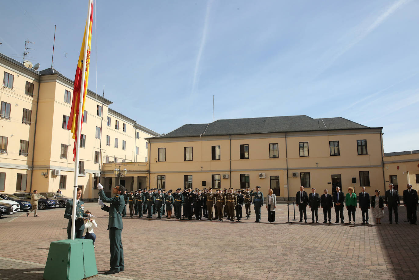 Fotografías del acto del 180 aniversario de la Guardia Civil