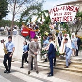 Íscar se viste de fiesta para honrar a la Virgen de los Mártires