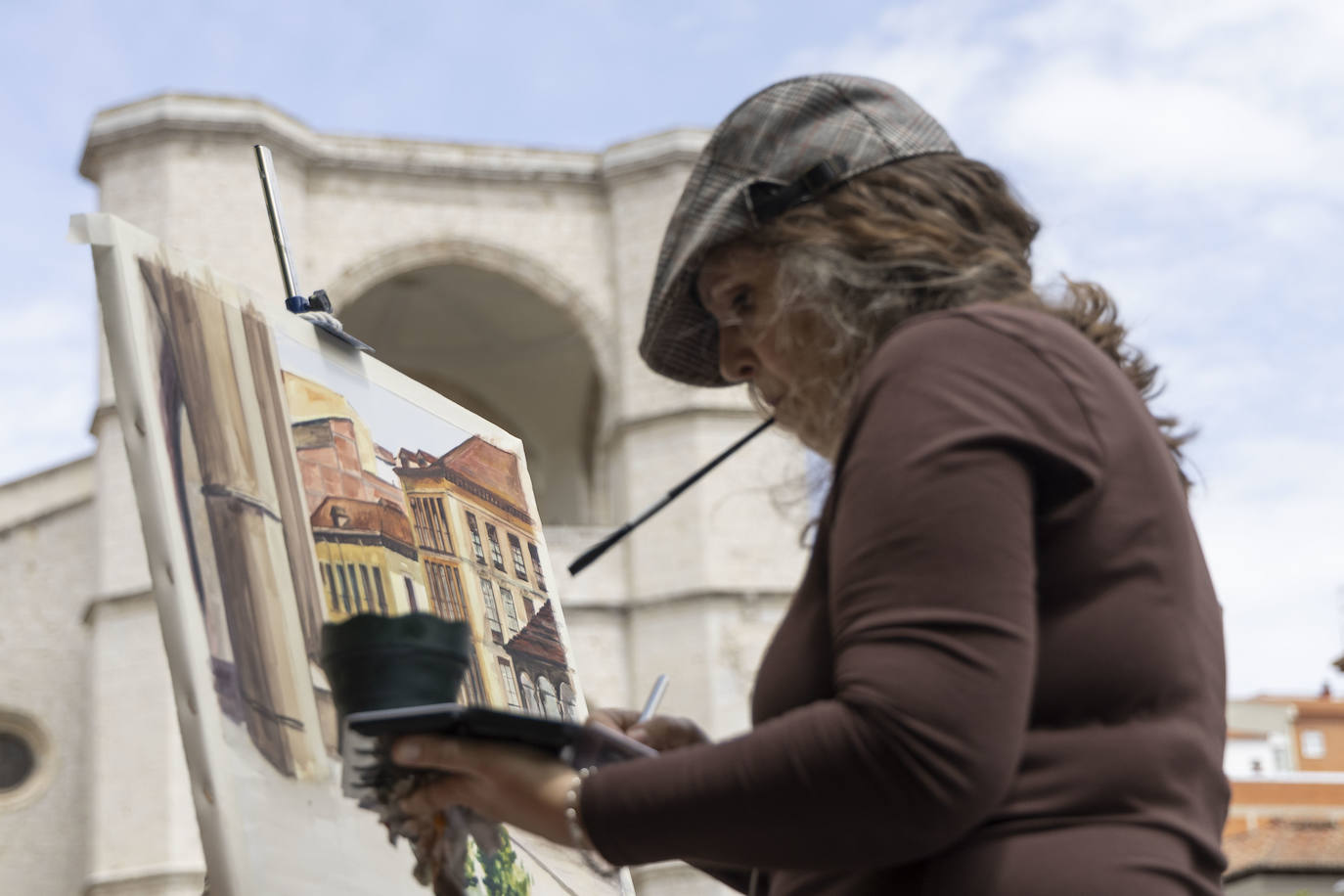 Concurso de pintura rápida y moldeado de cerámica en Valladolid