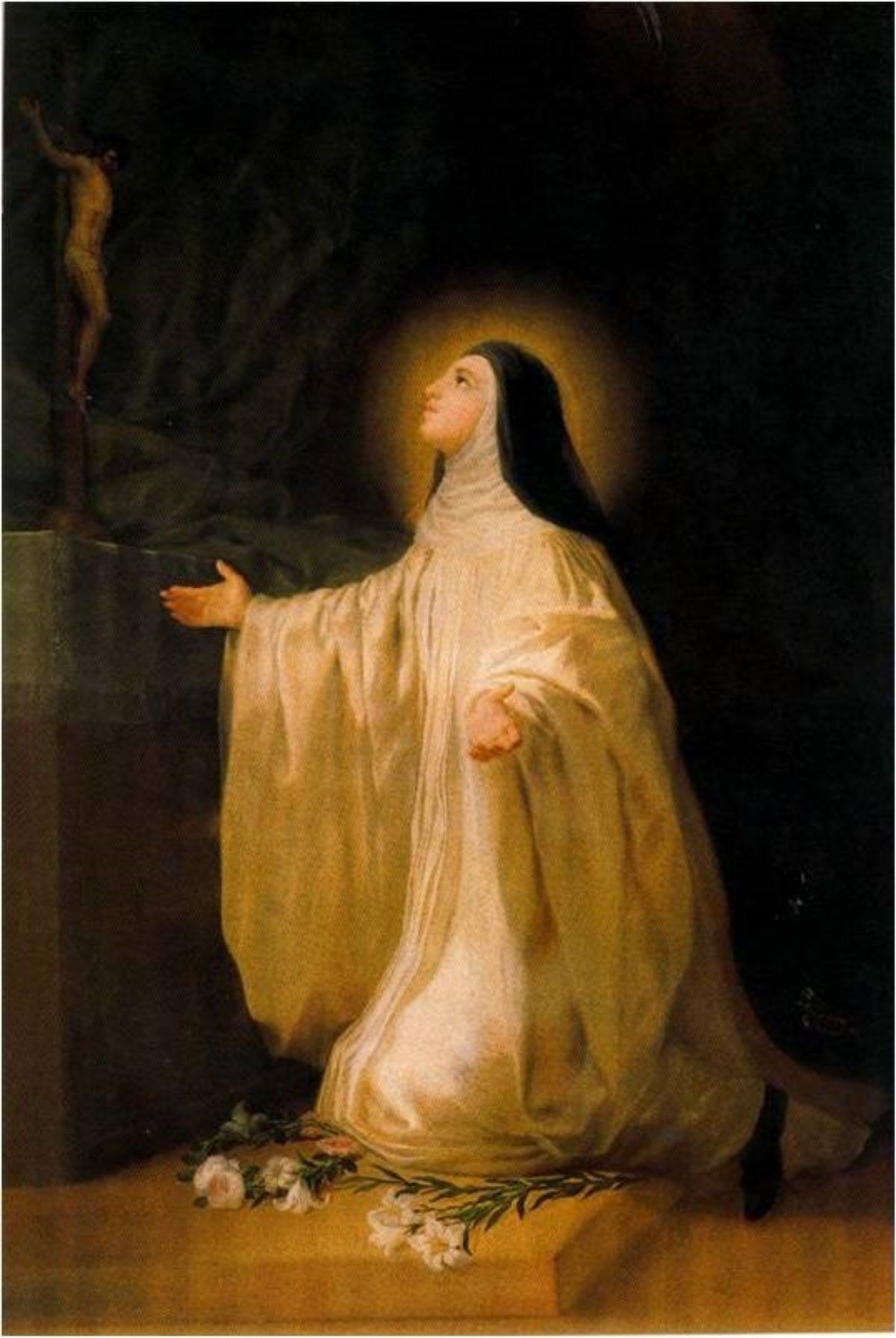 'Santa Lutgarda', Francisco de Goya 1787.