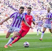 Misión imposible: tirar a portería contra el Real Valladolid