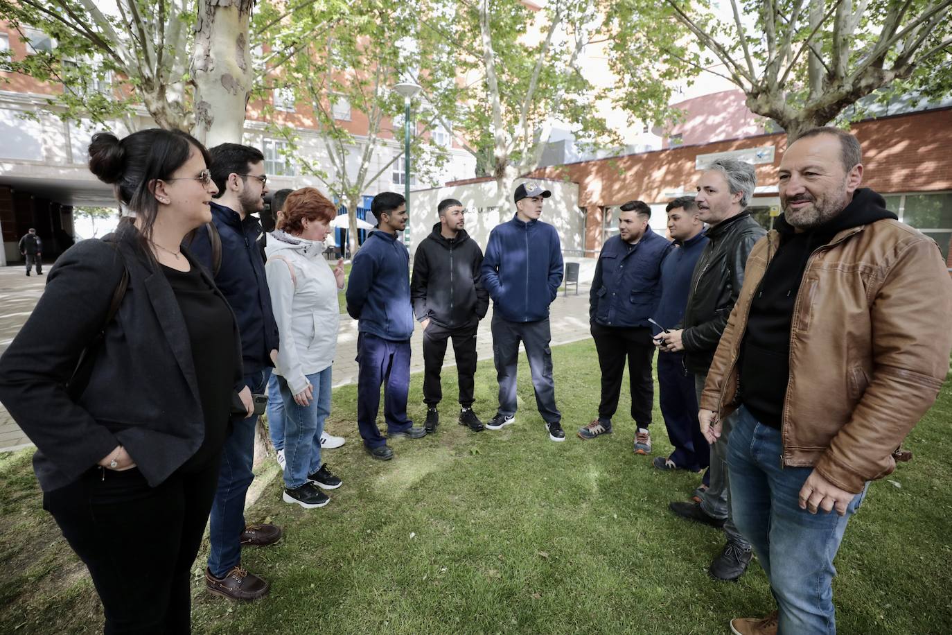 Joaquín Díaz inaugura la plaza con su nombre en el barrio de San Isidro