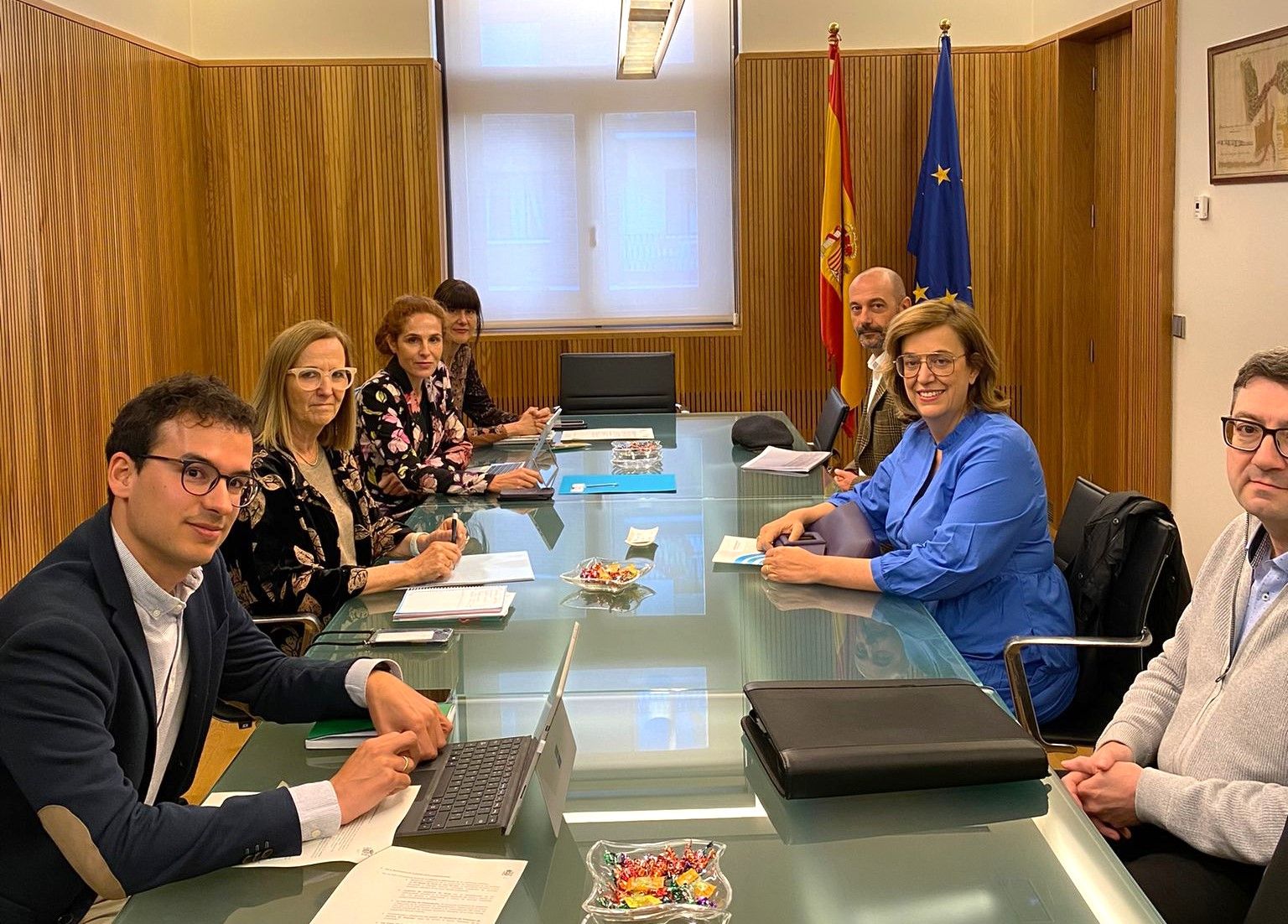 Reunión de la Diputación con la Confederación del Duero.