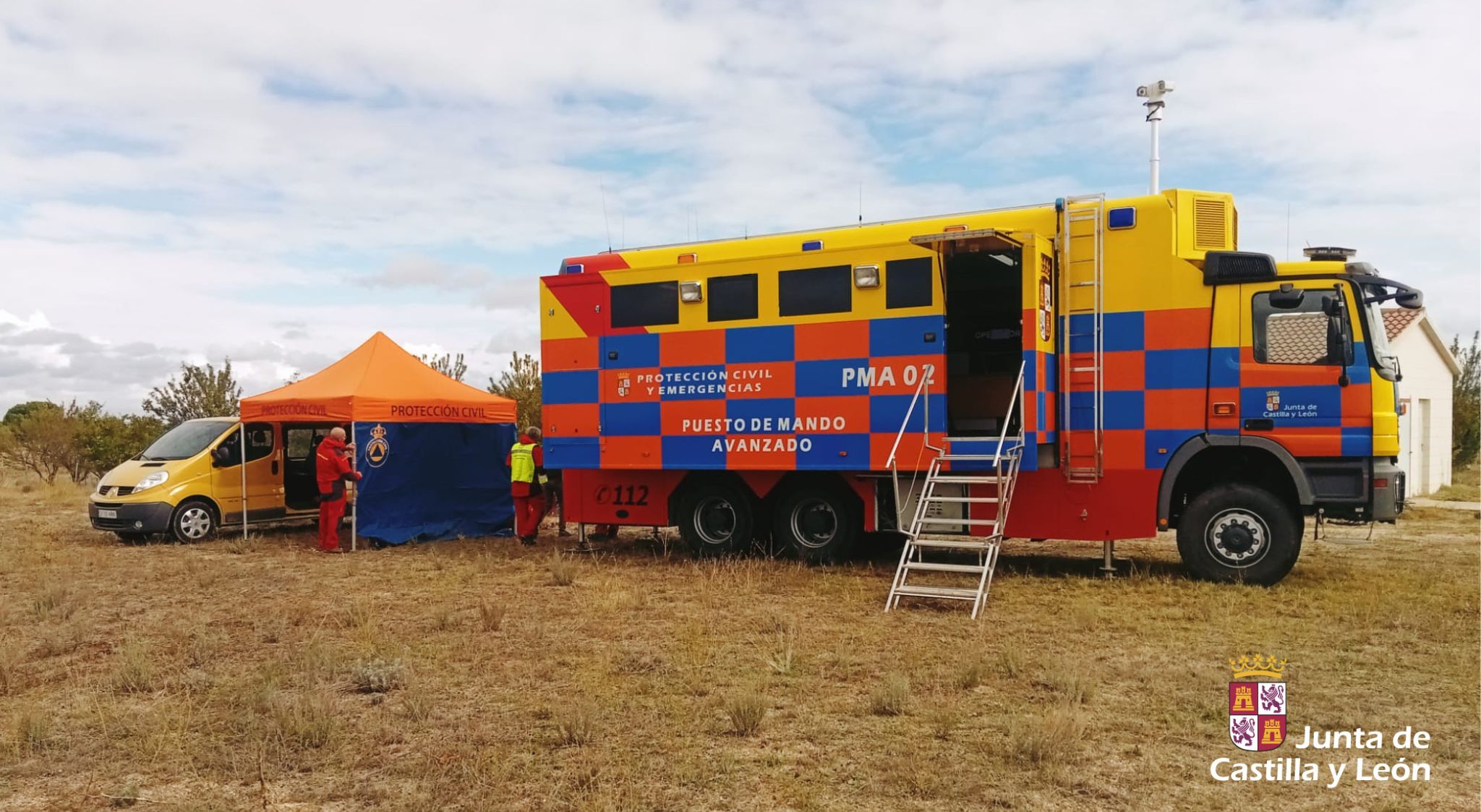 Operativo de búsqueda del hombre desaparecido en Ávila.