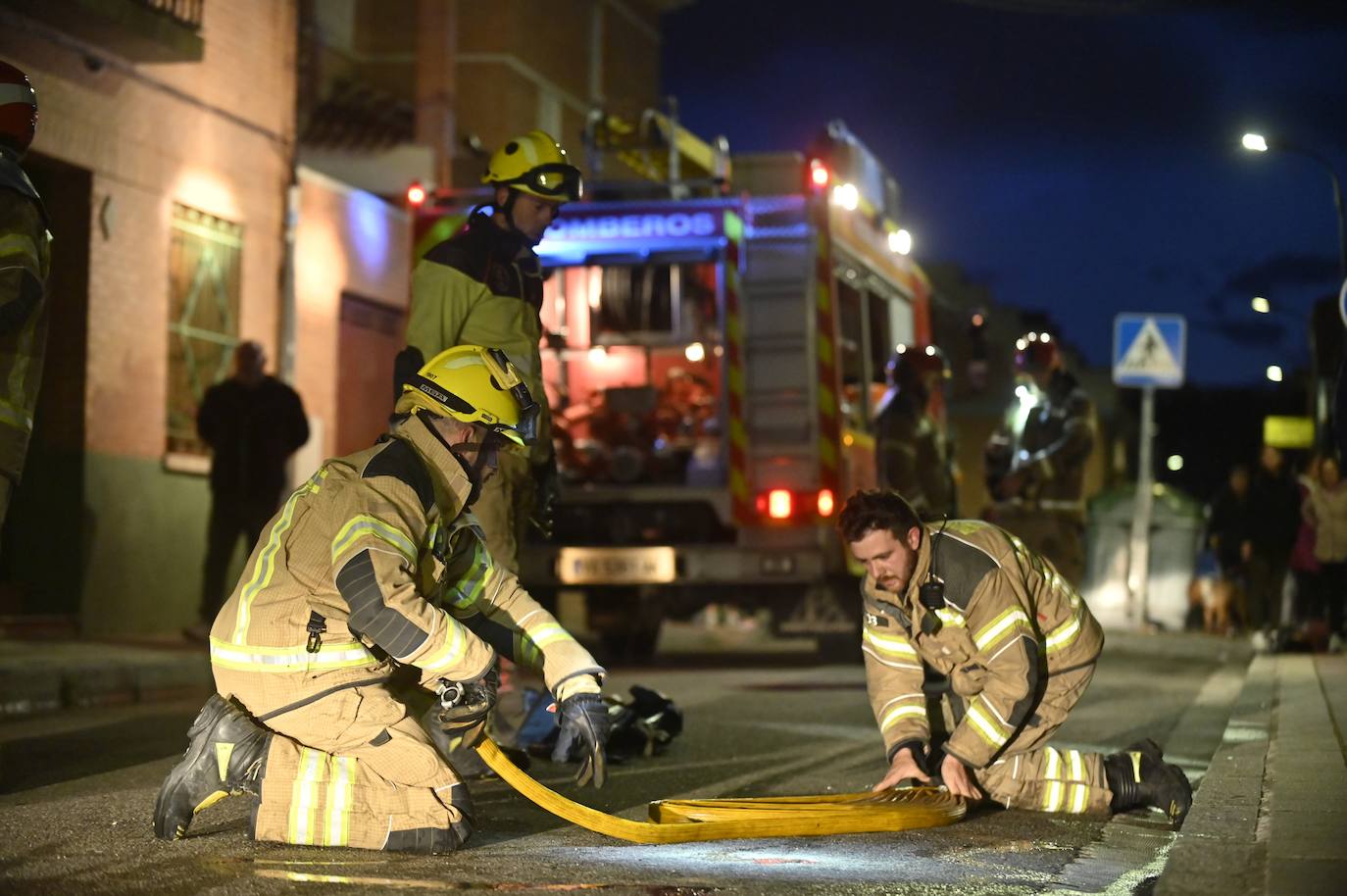 El incendio mortal en el barrio Belén, en imágenes