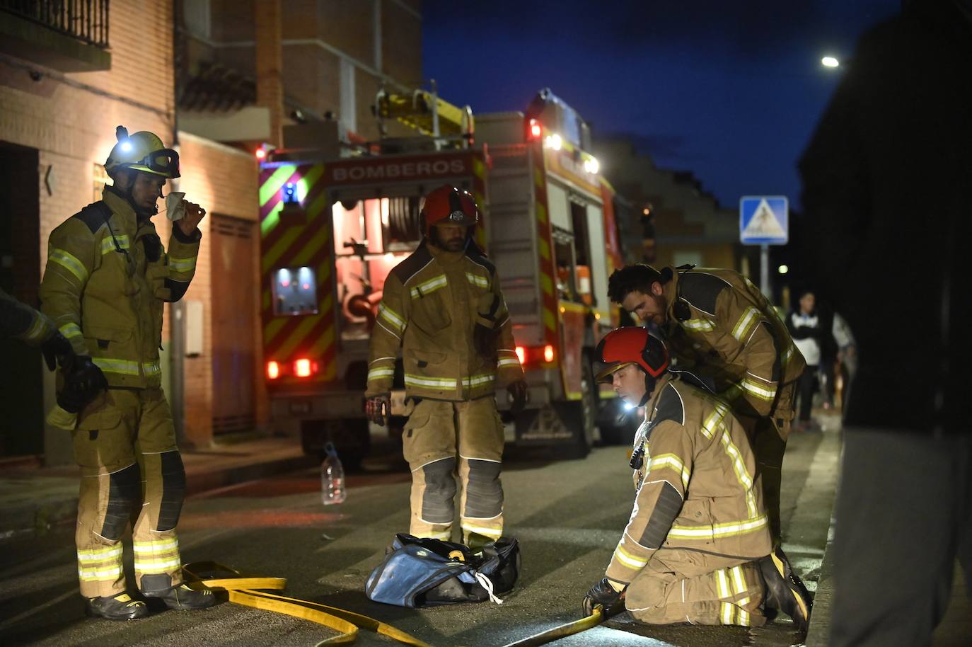 El incendio mortal en el barrio Belén, en imágenes