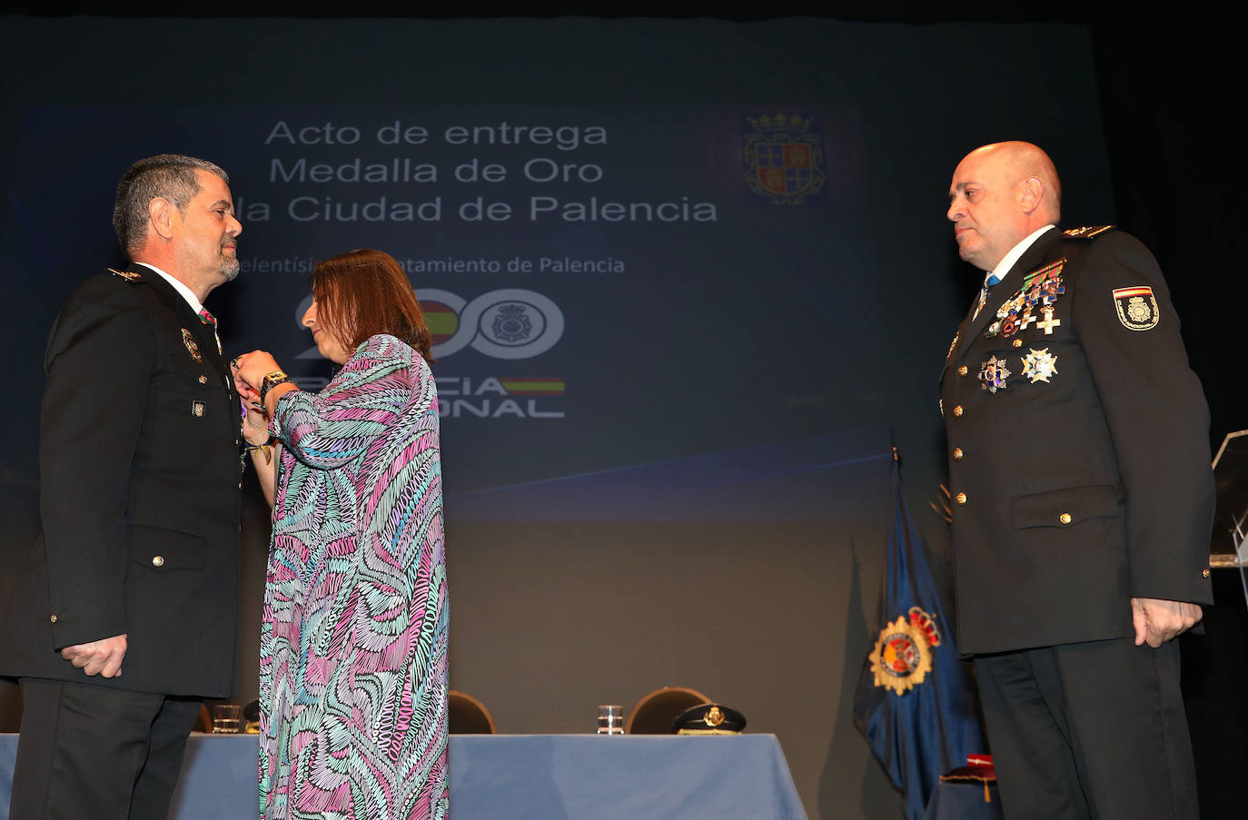 Medalla de Oro de Palencia para la Policía Nacional