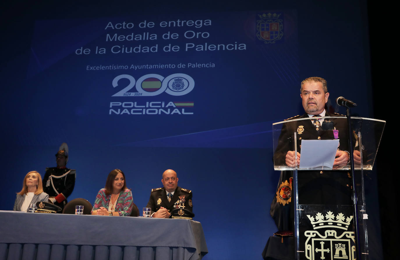 Medalla de Oro de Palencia para la Policía Nacional