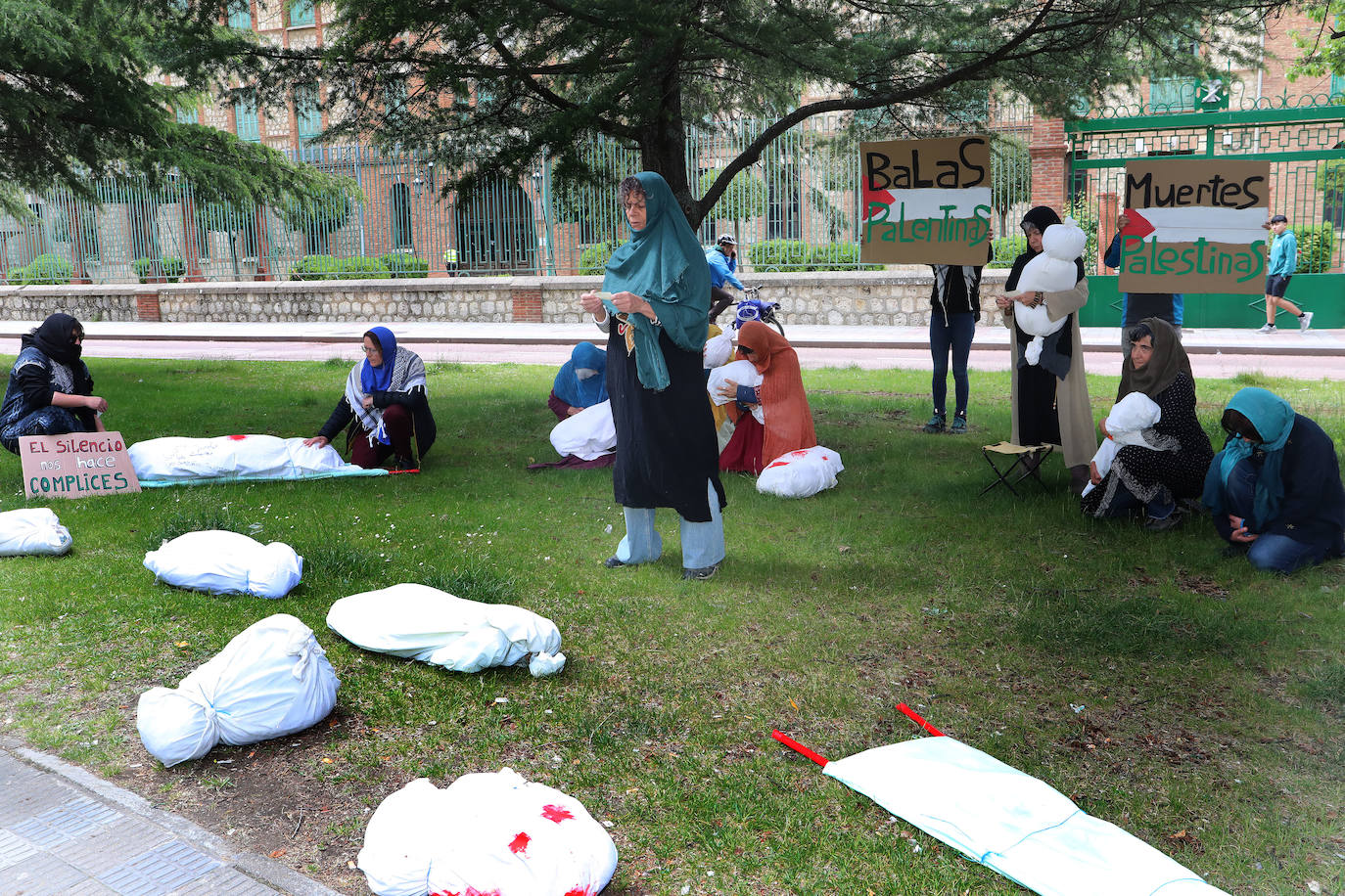 Amapolas contra las balas en Palestina